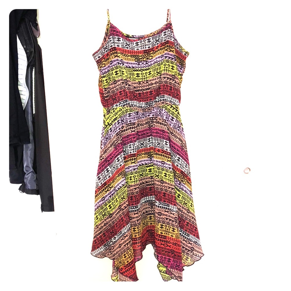Printed dress .